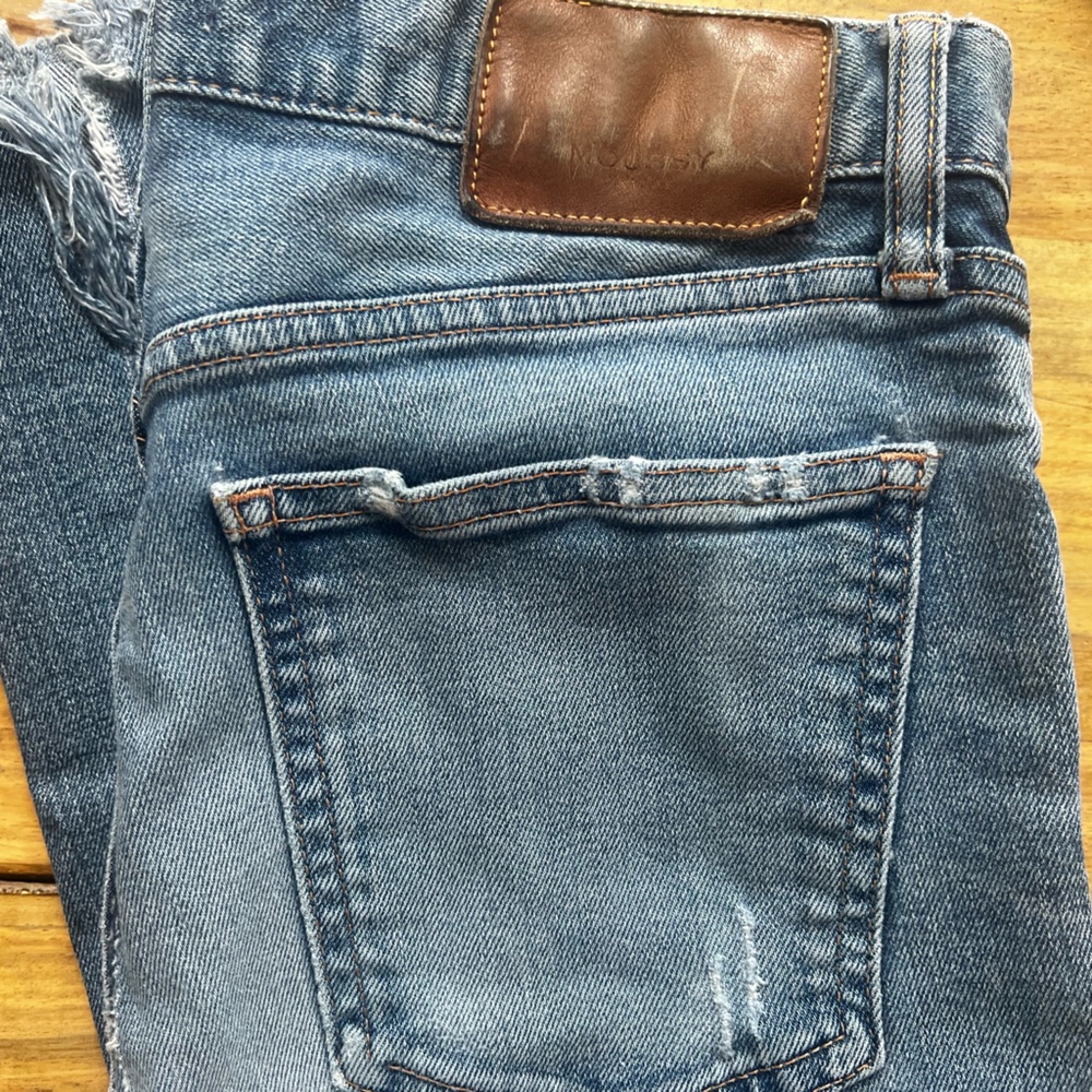 Moussy Medium Blue Cropped Jeans